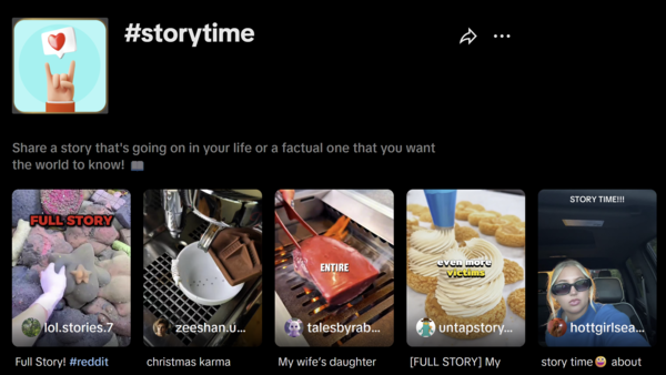 틱톡 #storytime